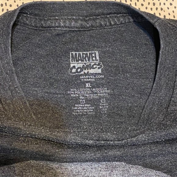 Marvel Punisher Grey XL T-Shirt - Picture 2 of 3